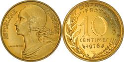 World Coins - Coin, France, Marianne, 10 Centimes, 1976, Paris, FDC,
