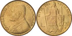 World Coins - Coin, VATICAN CITY, John Paul II, 20 Lire, 1980, Roma, , Aluminum-Bronze
