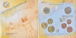 World Coins - Italy, Set 1 ct. - 2 Euro, 2007, Rome, Coin card.FDC,