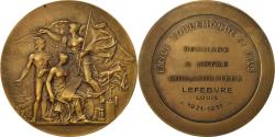World Coins - France, Medal, Industrie, Allégorie, Famille Toulemonde, 1951, Rivet