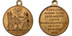 World Coins - France, Medal, Napoléon III, Baptème du Prince Impérial, 1856, Brass, Durand