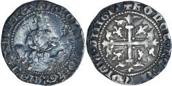 World Coins - Coin, France, Provence, Charles II d'Anjou, Carlin, Naples, , Silver