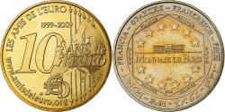 World Coins - France, Token, Paris - Les amis de l'Euro - 10 ans de l'Euro, 2009
