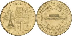 World Coins - France, Token, Paris - La Tour Eiffel, 2003, Copper-nickel Aluminium, MDP