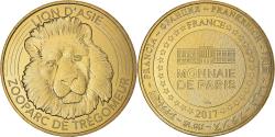 World Coins - France, Token, Touristic token, TRÉGOMEUR - Zooparc de Trégomeur 1 (le lion