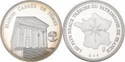 World Coins - France, Medal, La Maison Carrée de Nîmes, Utrecht, Copper-nickel,