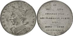 World Coins - France, Medal, Charles IV, History, , Tin