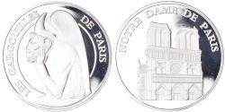 World Coins - France, Token, Paris - Cathédrale Notre Dame de Paris - Les Gargouilles, Proof