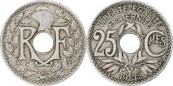 World Coins - France, 25 Centimes, Lindauer, 1932, Paris, Copper-nickel, AU(50-53)