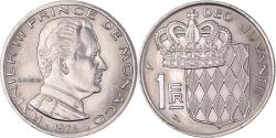 World Coins - Coin, Monaco, Rainier III, Franc, 1974, , Nickel, KM:140