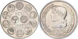 World Coins - France, Medal, Ecu Europa, Marianne, 1987, Copper-nickel, Rodier,