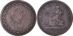 World Coins - Canada, Halfpenny Token, George III, Tiffin token, 1812, Bas-Canada,