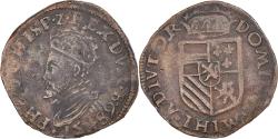 World Coins - Coin, Spanish Netherlands, Philip II, Liard, 1589, Maastricht, , Copper
