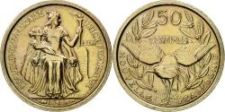 World Coins - Coin, New Caledonia, 50 Centimes, 1949, Paris, ESSAI, , Copper-nickel