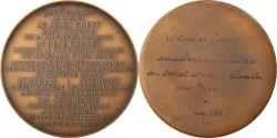 World Coins - France, Medal, Première Pierre de la Sorbonne, Coin de Revers, Sénat
