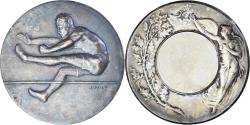 World Coins - France, Medal, Saut en Hauteur, Sport, Holy, , Silvered bronze