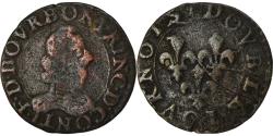 World Coins - Coin, France, François de Bourbon, Double Tournois, Château-Regnault