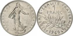 World Coins - France, Franc, Semeuse, 1960, Paris, Nickel, , KM:925.1