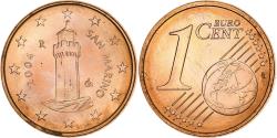 World Coins - San Marino, Euro Cent, 2004, Rome, Copper Plated Steel, , KM:440