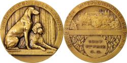 World Coins - France, Medal, Société Centrale Canine, Exposition Internationale de Paris