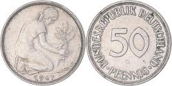 World Coins - Coin, Germany, 50 Pfennig, 1967