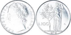 World Coins - Coin, Italy, 100 Lire, 1976, Rome, , Stainless Steel, KM:96.1