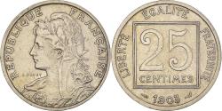 World Coins - Coin, France, Patey, 25 Centimes, 1903, Paris, , Nickel, KM:855