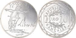 World Coins - France, 10 Euro, Liberté Automne Sempé, 2014, Paris, , Silver