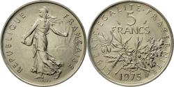 World Coins - Coin, France, Semeuse, 5 Francs, 1975, Paris, , Nickel Clad