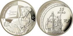 World Coins - France, Monnaie de Paris, 10 Euro, Jacques Cartier, 2011, , Silver