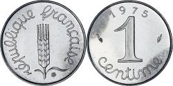 World Coins - Coin, France, Épi, Centime, 1975, Paris, série FDC, , Stainless