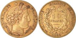 World Coins - Coin, France, Cérès, 10 Francs, 1899, Paris, , Gold, KM:830, Le