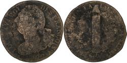 World Coins - France, Louis XVI, 2 sols François, 1792 / AN 4, Paris, Métal de cloche