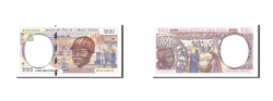 World Coins - Central African States, 5000 Francs, 2000, KM:504Nf, Undated, UNC(65-70)