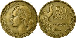 World Coins - Coin, France, Guiraud, 50 Francs, 1958, Paris, , Aluminum-Bronze