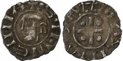 World Coins - Archbishopric of Vienne, Denier, ca. 1200-1250, Vienne, Billon,