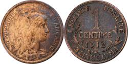 World Coins - France, Centime, Dupuis, 1912, Paris, Bronze, , KM:840