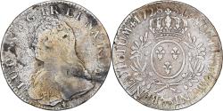 World Coins - France, Louis XV, Ecu, aux branches d'olivier, 1728, Pau, Silver,