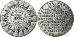 World Coins - France, Medal, Serment de Koufra, Berchtesgaden, 1975, Silver, De Jaeger,