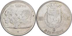World Coins - Belgium, Régence Prince Charles, 100 Francs, 100 Frank, 1950, Brussels, Silver