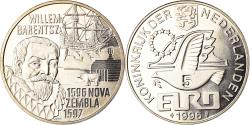 World Coins - Netherlands, Token, 5 Euro, Willem Barentsz, Nova Zembla, 1995,