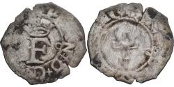 World Coins - Coin, France, François Ier, liard à l'F et à la croisette, 1540-1547