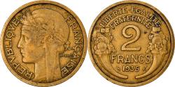 World Coins - Coin, France, Morlon, 2 Francs, 1935, , Aluminum-Bronze, KM:886