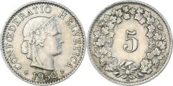 World Coins - Coin, Switzerland, 5 Rappen, 1952