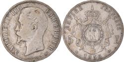 World Coins - Coin, France, Napoleon III, Napoléon III, 5 Francs, 1856, Strasbourg