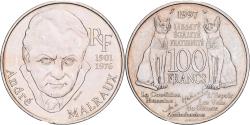 World Coins - France, 100 Francs, André Malraux, 1997, Paris, Silver, , Gadoury:954