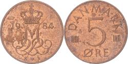 World Coins - Coin, Denmark, 5 Öre, 1984