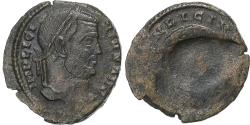 Ancient Coins - Licinius I, Follis, 308-324, Uncertain mint, Strike error, Bronze,