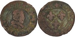 World Coins - France, Louis XIII, Double Tournois, Double tournois, buste juvénile, 1626