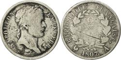 World Coins - Coin, France, Napoléon I, 2 Francs, 1807, Paris, , Silver, KM:684.1